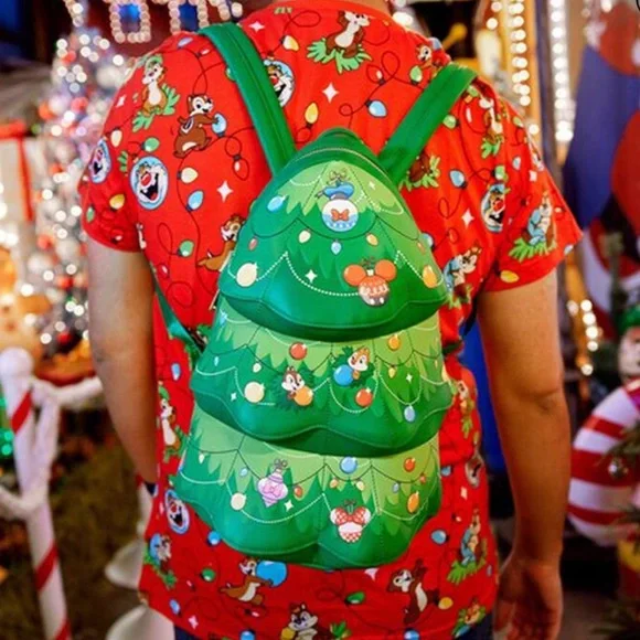 Loungefly | Bags | New Loungefly Chip Dale Christmas 